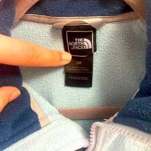 The North Face fleece.
